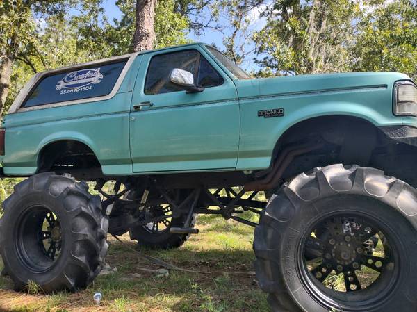 Ford Bronco Mega Mud Truck for Sale - (FL)